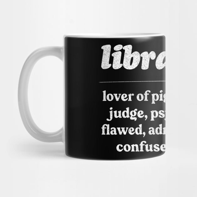 Libra Zodiac Symbol //// Humorous Gift Design by DankFutura